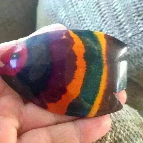 Jewelry - Wooden  fish brooche